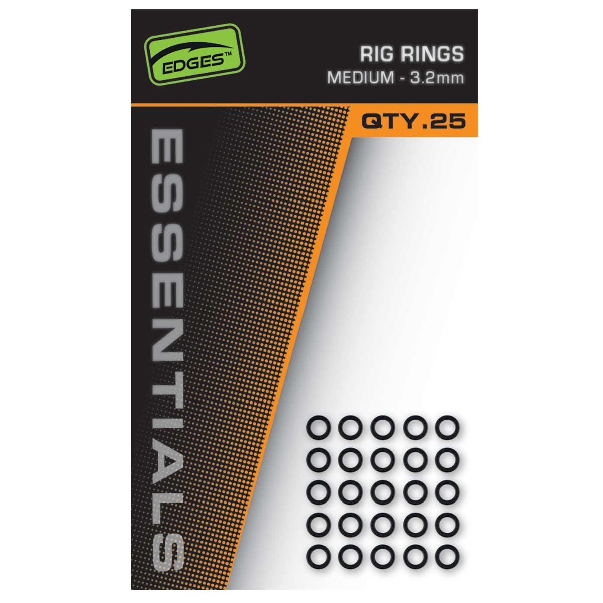 Монтажні кільця Fox Edges Rig Rings 3.2mm Medium 25pcs