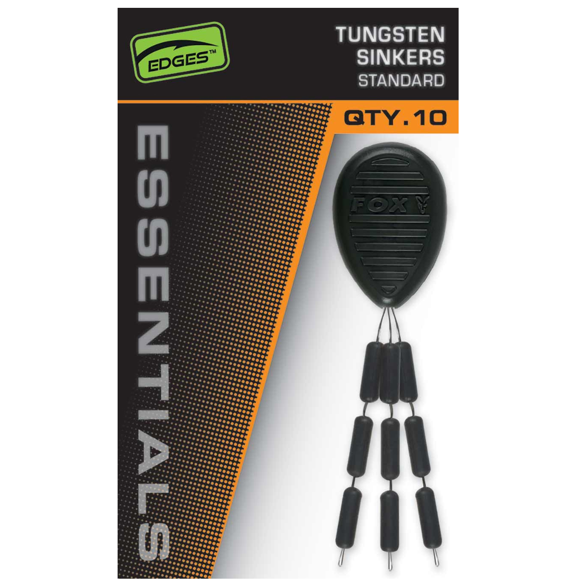 Вольфрамовые грузила Fox Edges Tungsten Sinkers Standard 10pcs