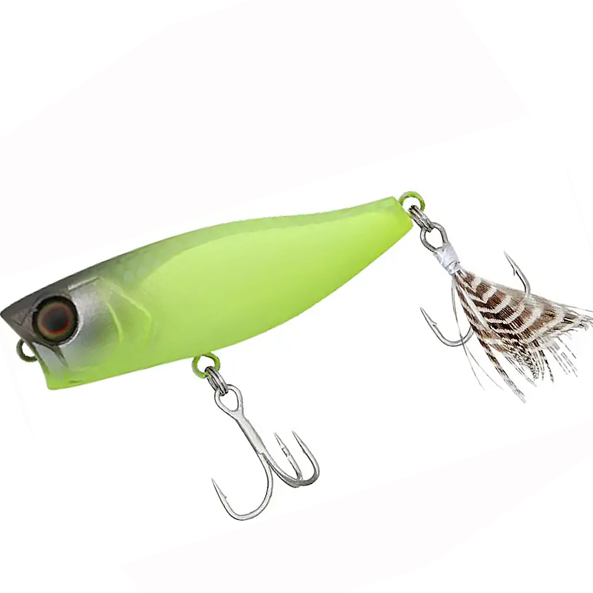 Воблер Jackall Chubby Popper 42F 42mm 3.3g #Mat Lemon
