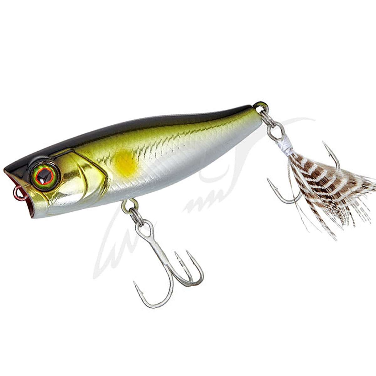 Воблер Jackall Chubby Popper 42F 42mm 3.3g #Ayu