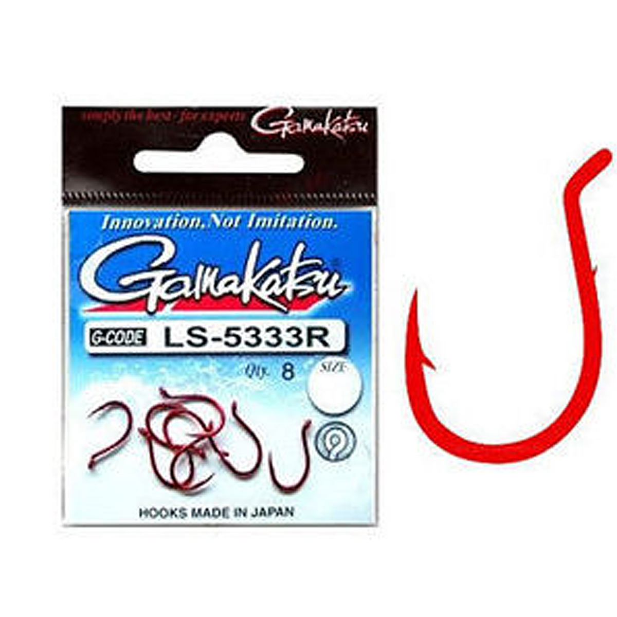 Гачки одинарні Gamakatsu фідер G-Method Feeder Special №8 10pc