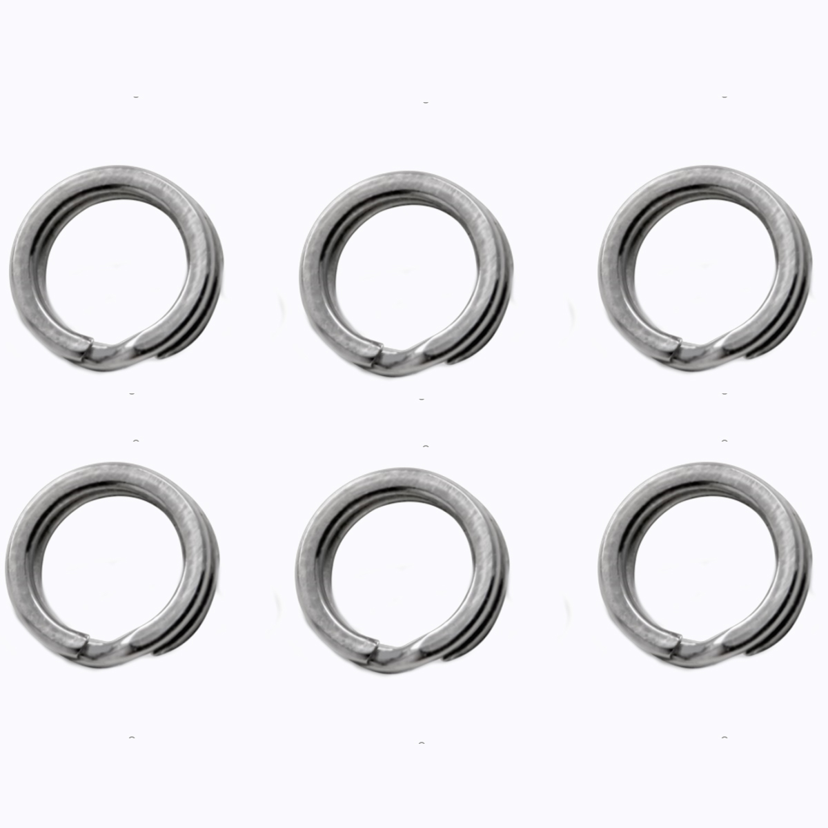 Кольцо заводное Gurza Split Ring ST #6 6pc