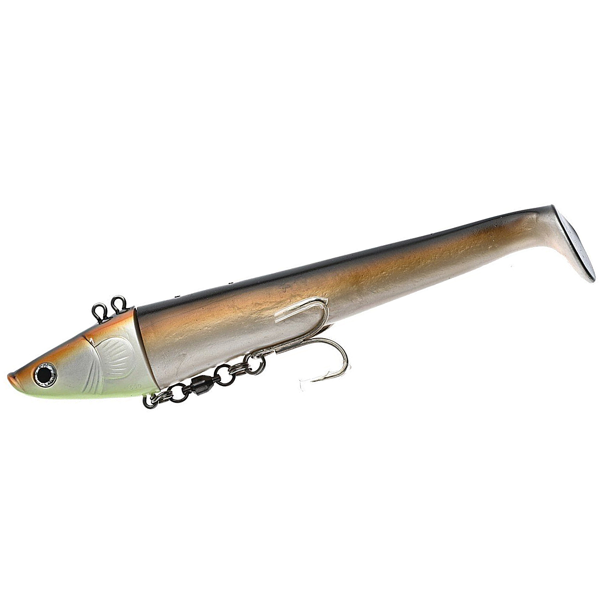 Джигголівка з силіконом Eel Shad 220mm 500g 4/0 #3