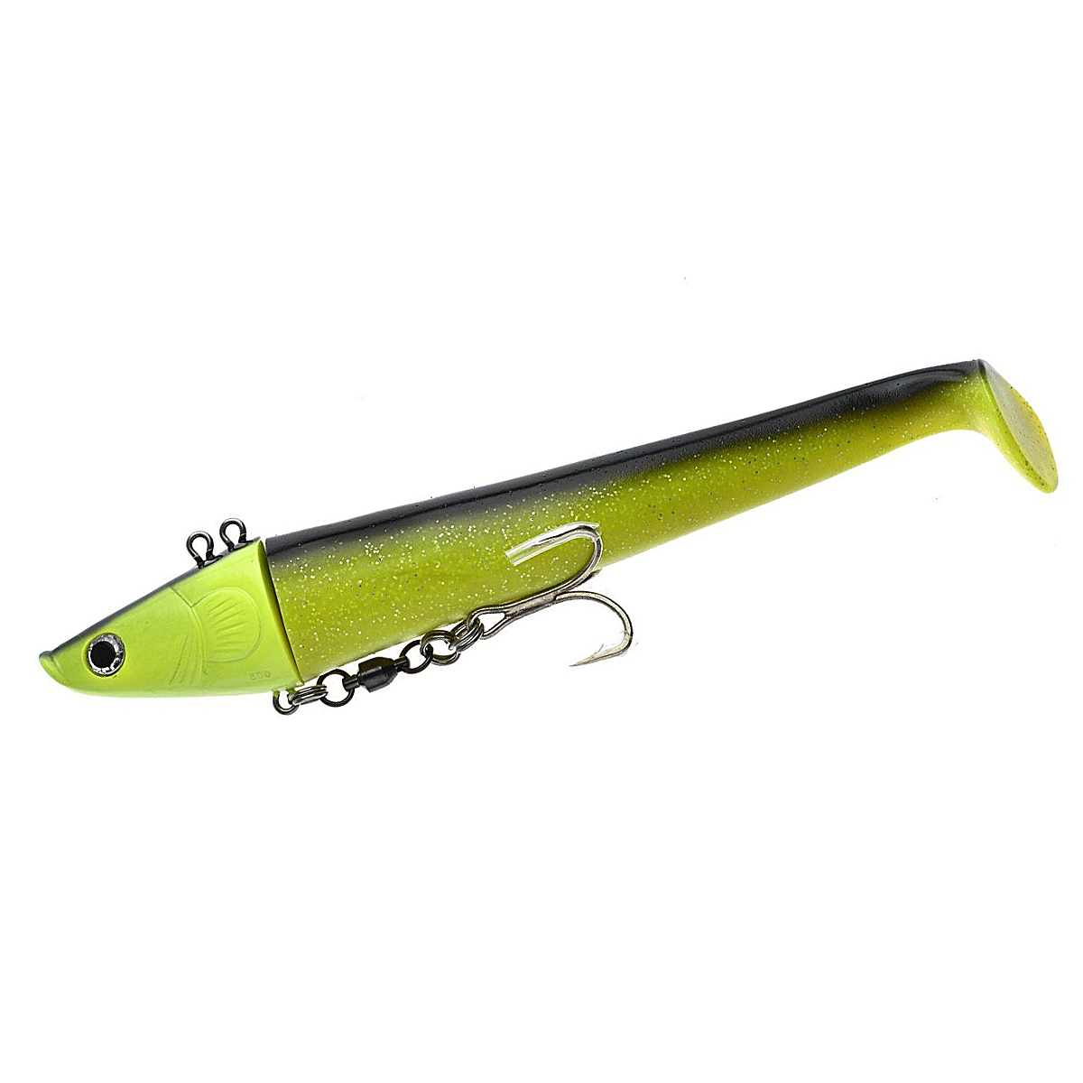 Джигголівка з силіконом Eel Shad 220mm 500g 4/0 #4