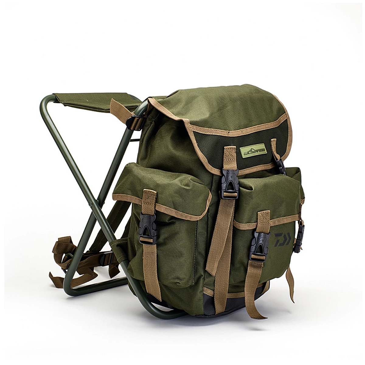 Стул-рюкзак Daiwa DWGRSS Wilderness Rucksack Stool Carry Bag Luggage
