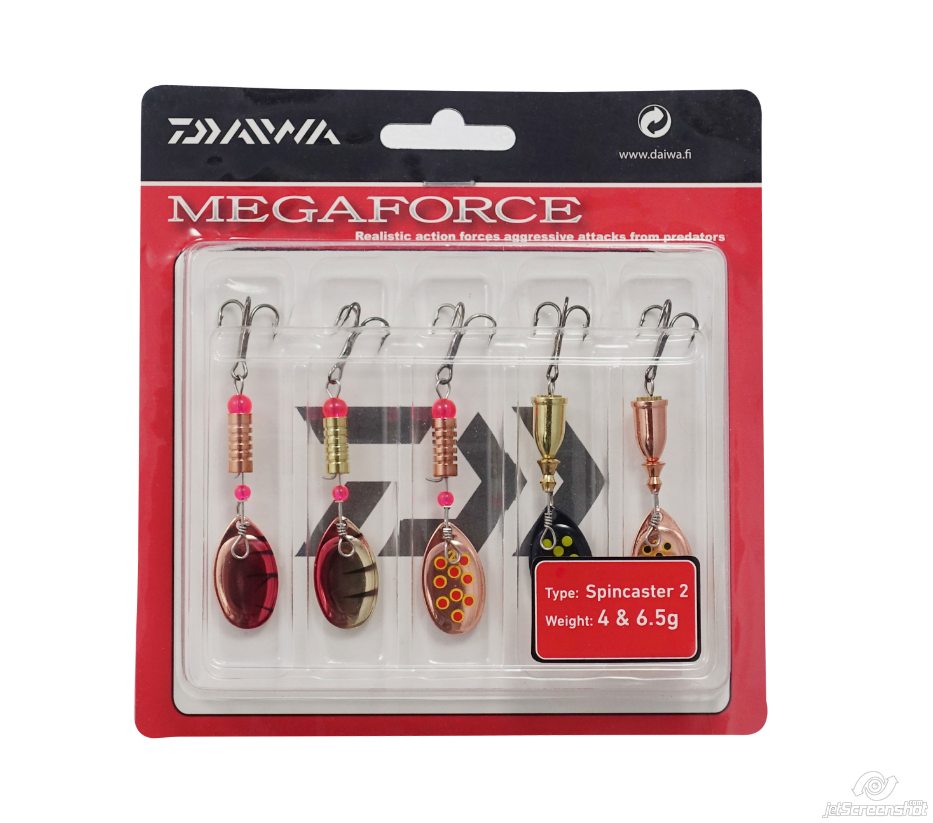 Набор блесен Daiwa Megaforce Spinner Kits 2