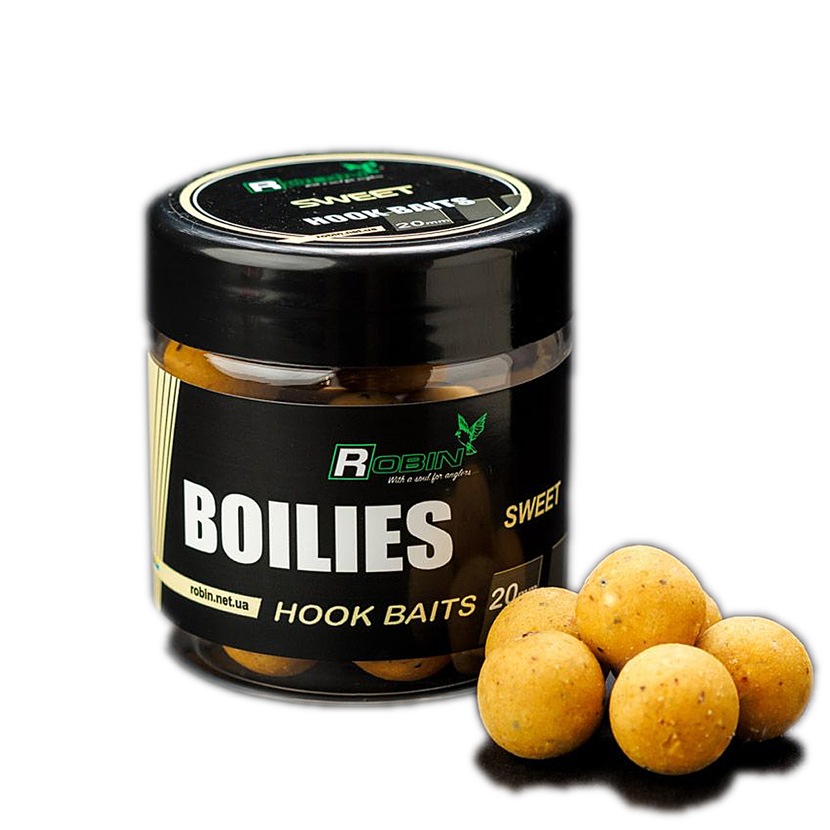 Бойлы вареные насадочные Robin Sweet 20mm 0.1kg
