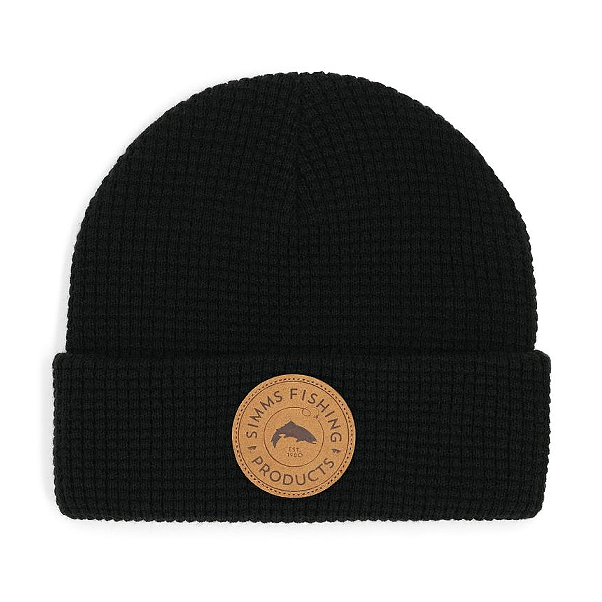 Шапка Simms Everyday Waffle Knit Beanie Black фото 2