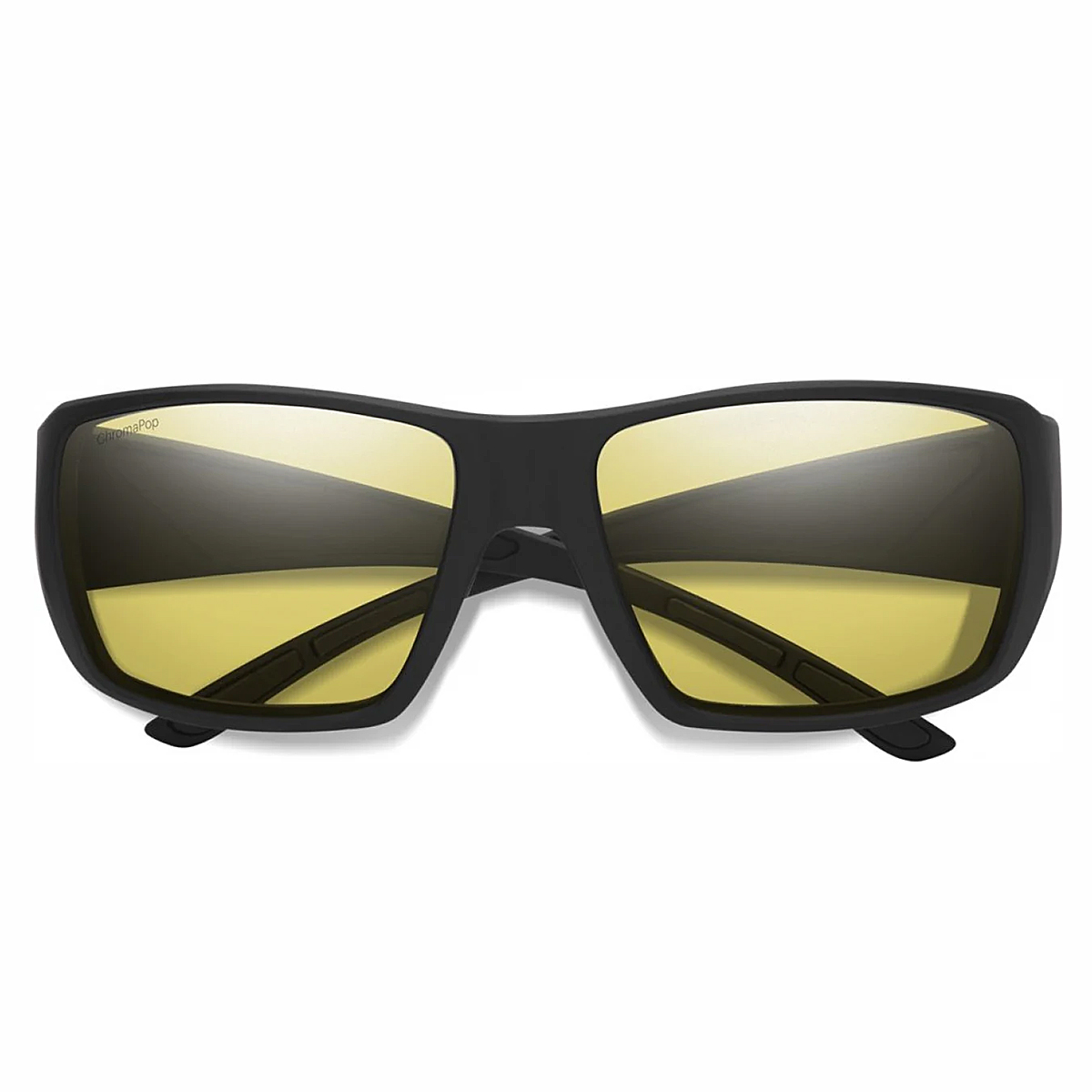 Очки солнцезащитные Smith Optics Guide's Choice XL Matte Black Polar Low Light Yellow фото 3