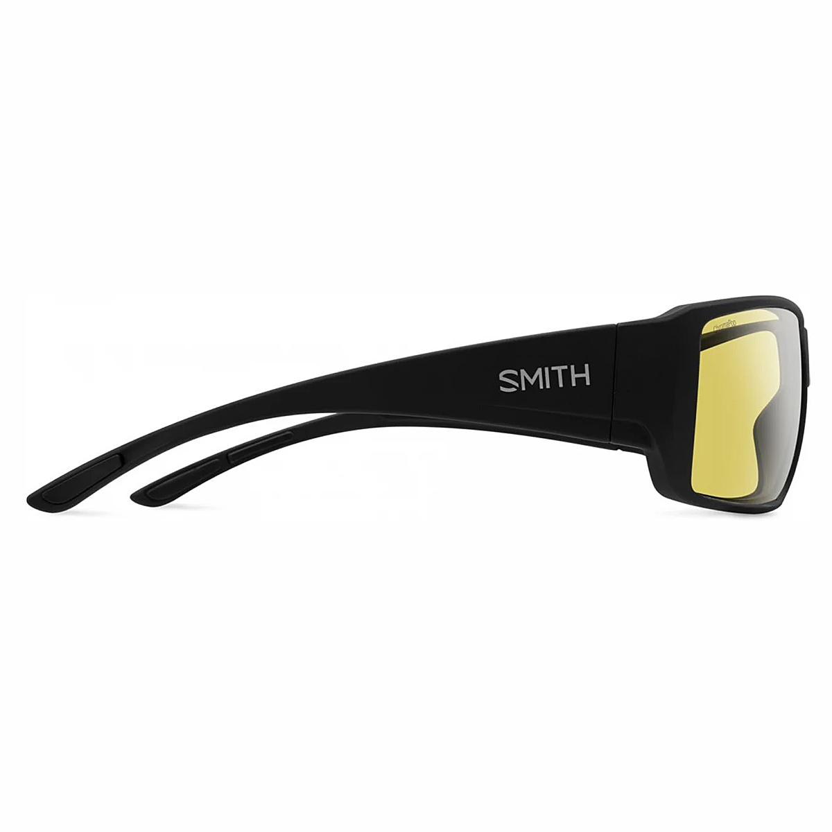 Очки солнцезащитные Smith Optics Guide's Choice XL Matte Black Polar Low Light Yellow фото 4