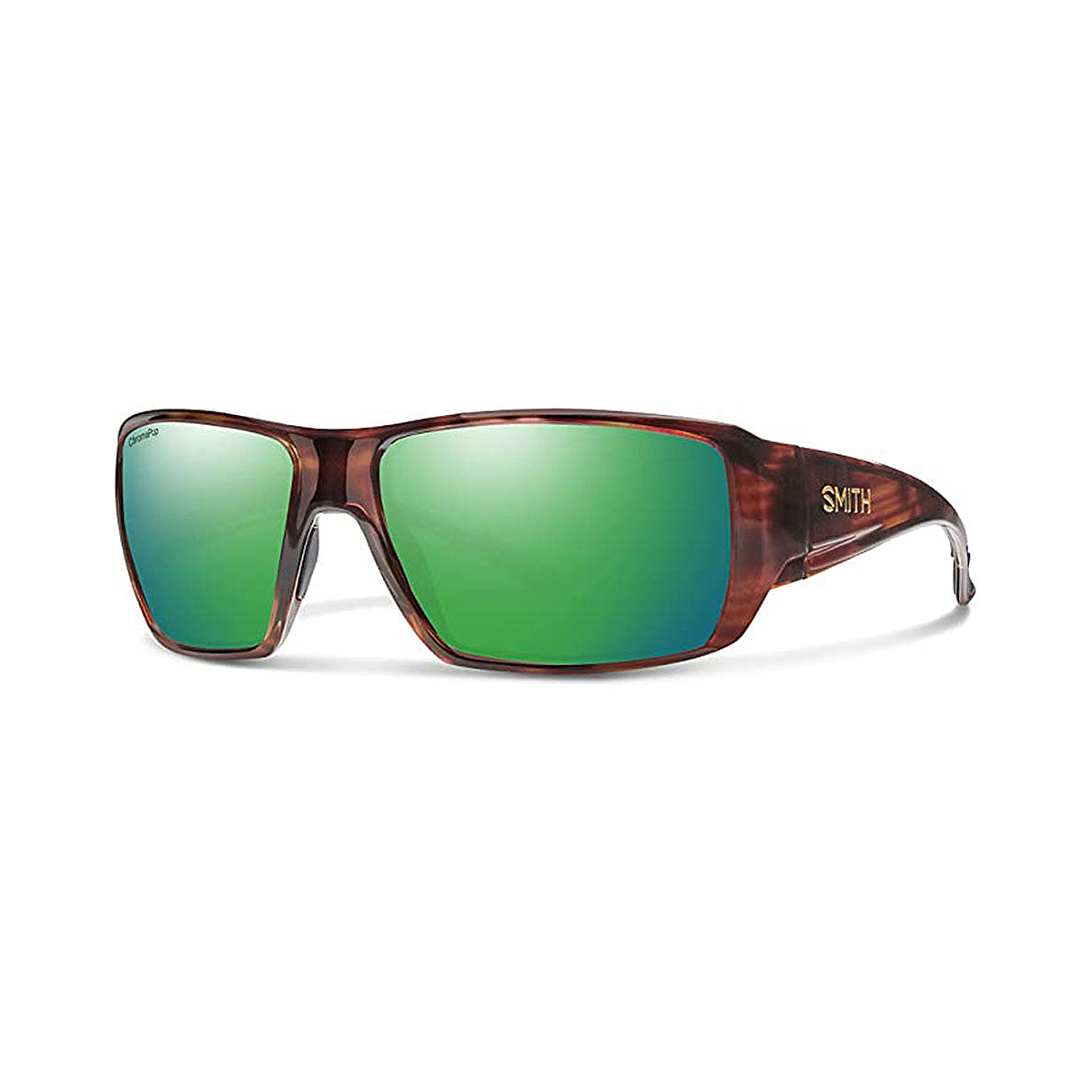 Окуляри сонцезахисні Smith Optics Guide's Choice XL Tortoise Polar Green Mirror фото 2