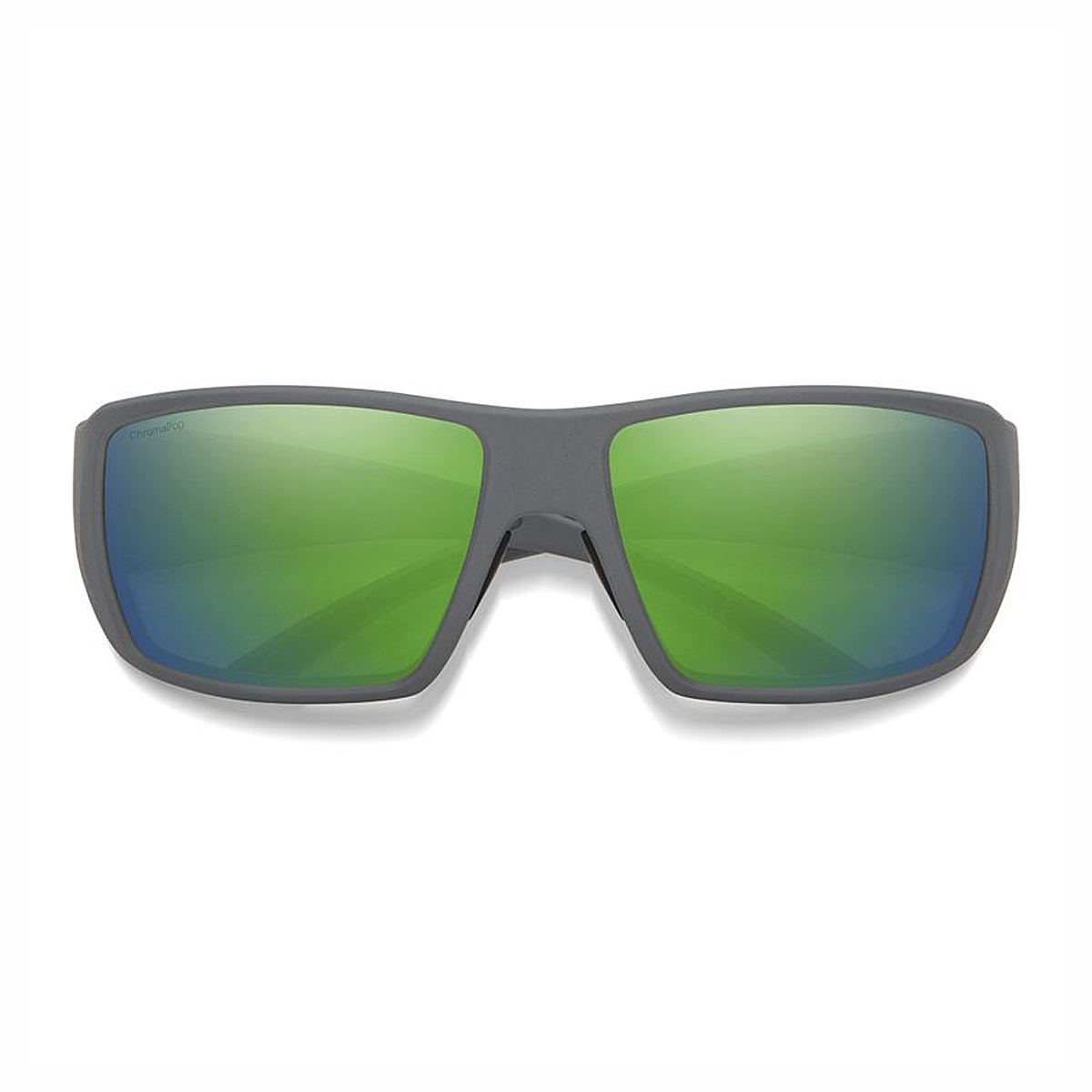 Очки солнцезащитные Smith Optics Guide's Choice XL Matte Cement Polar Green Mirror фото 3