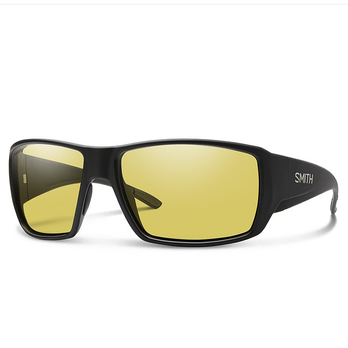 Очки солнцезащитные Smith Optics Guide's Choice S Matte Black Polar Low Light Yellow