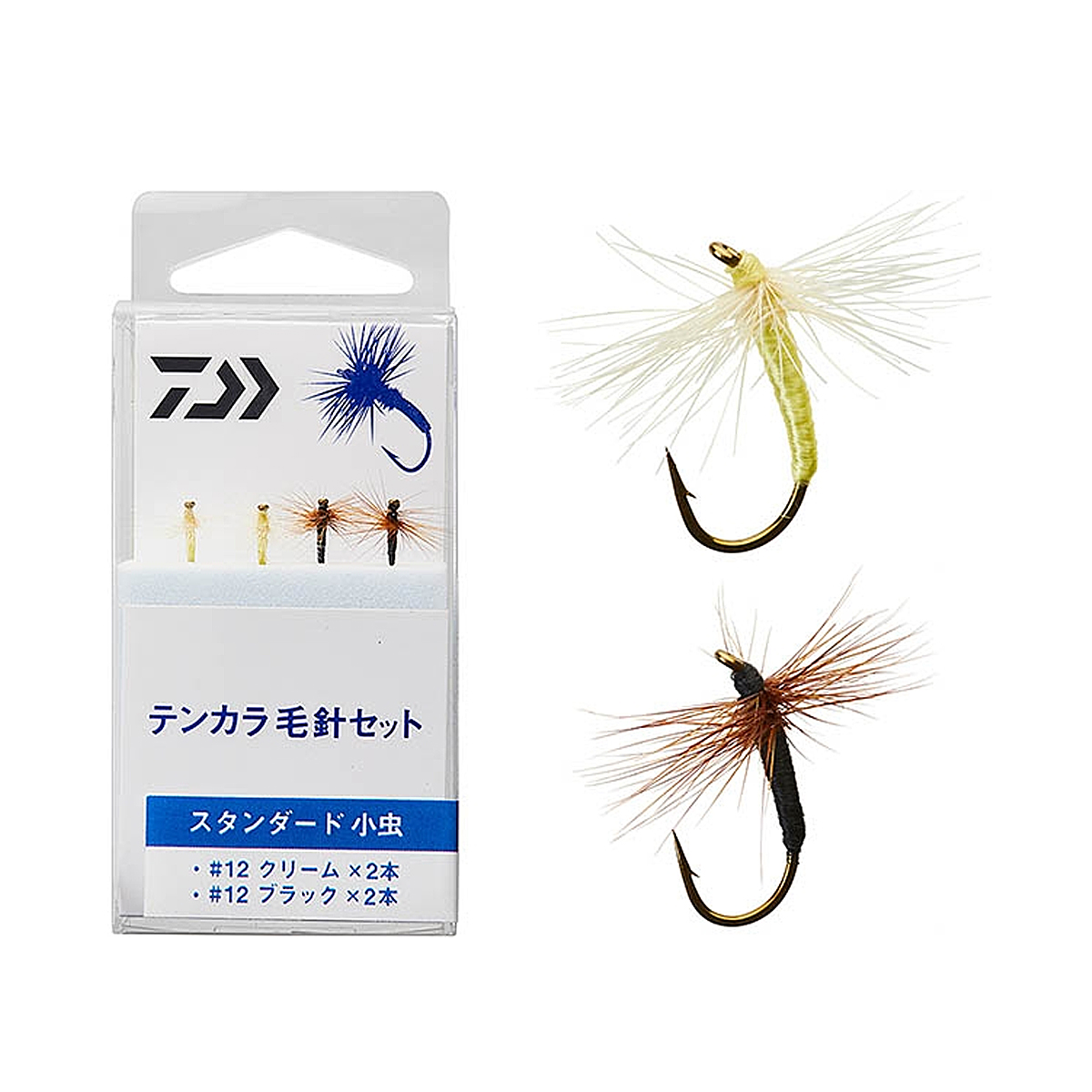 Набір нахлистових мух Daiwa Tenkara Fly Set ST Komushi