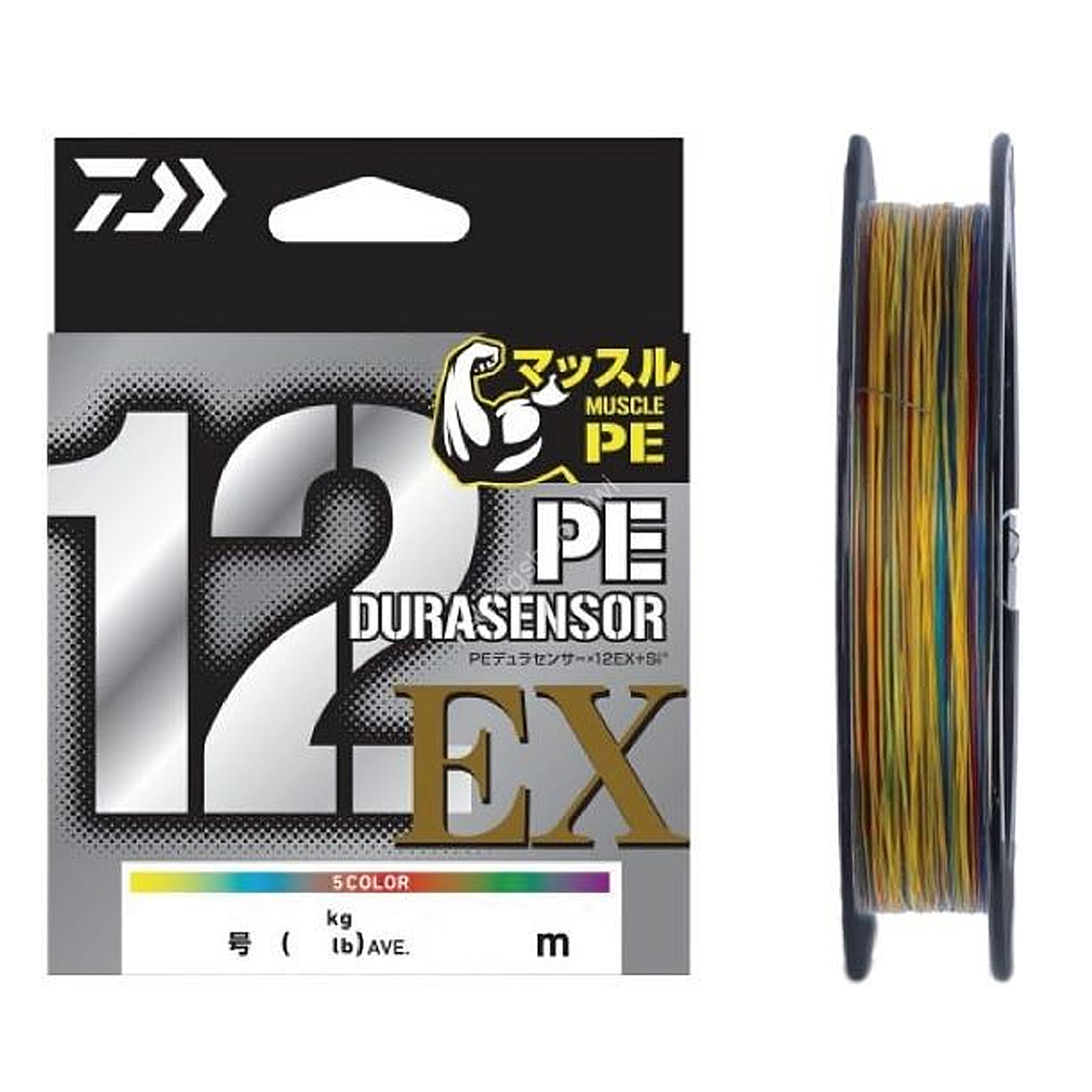 Шнур Daiwa UVF PE Dura Sensor 12EX+SI3 400m 5C 45kg 0.35mm #6.0