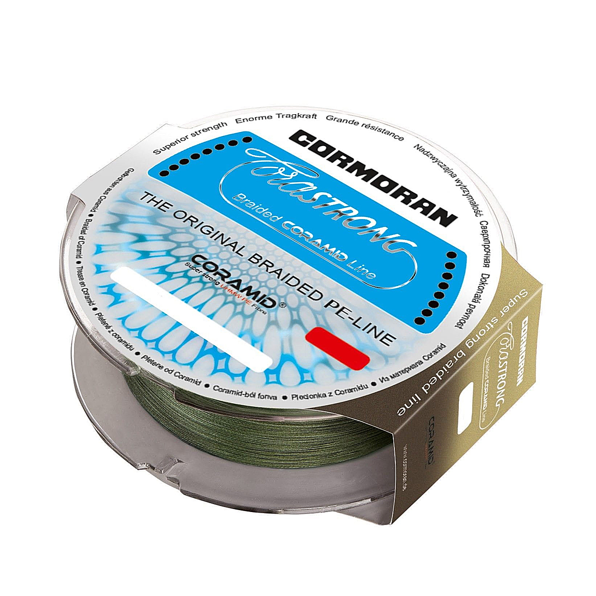 Шнур Cormoran Corastrong Green 135m 9.8kg 0.18mm фото 2