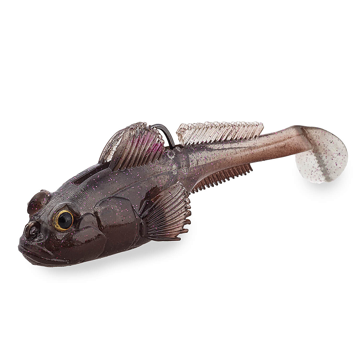 Оснащенный силикон ZMAN Gobius 3" 14g #PB&J