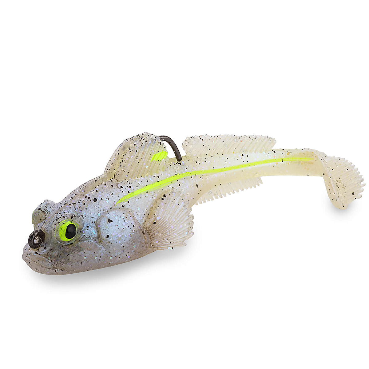 Оснащенный силикон ZMAN Gobius 3" 14g #Sexy Shimmer Blue