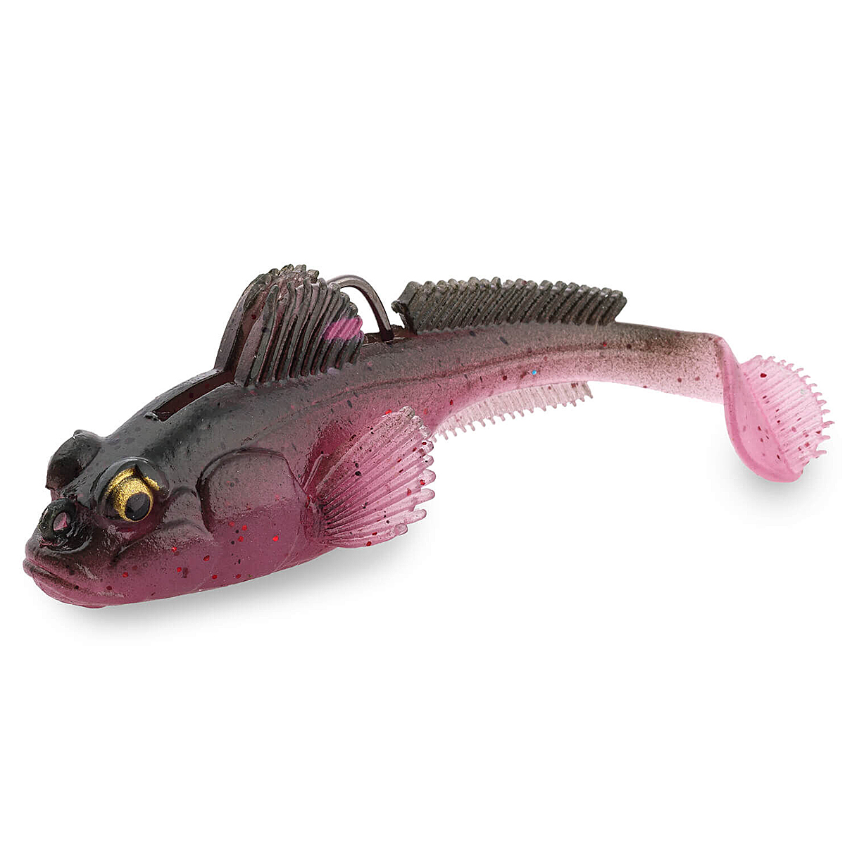 Оснащенный силикон ZMAN Gobius 3" 21g #Bubble Gut