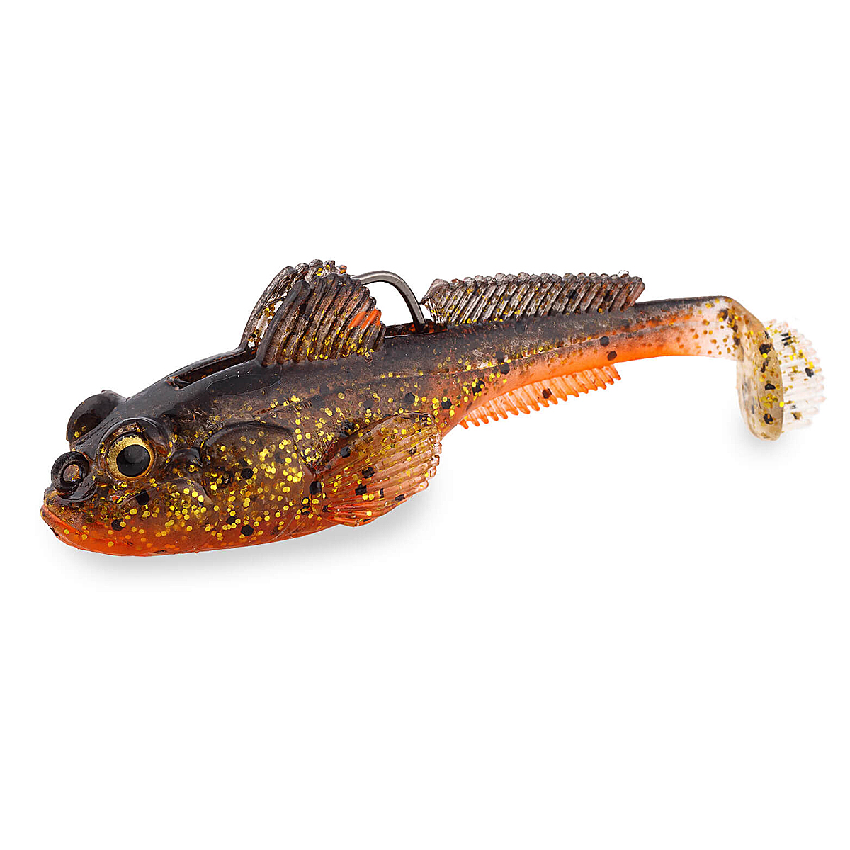 Оснащенный силикон ZMAN Gobius 3" 21g #Perch