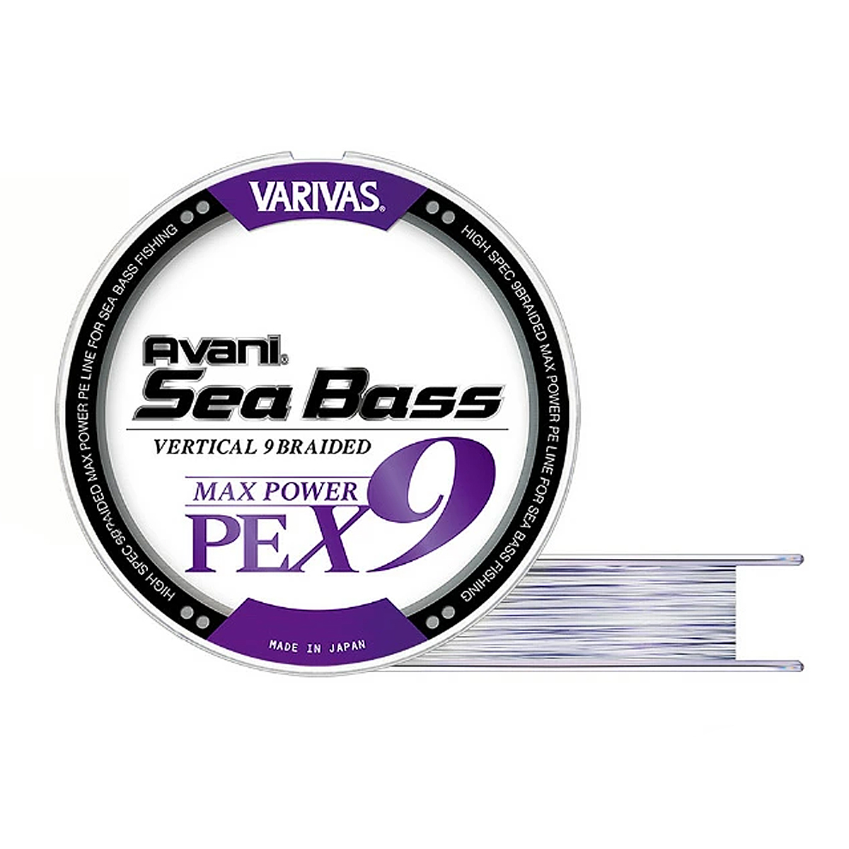 Шнур Varivas SeaBass Max Power X9 150m 8.1kg 0.148mm #0.8