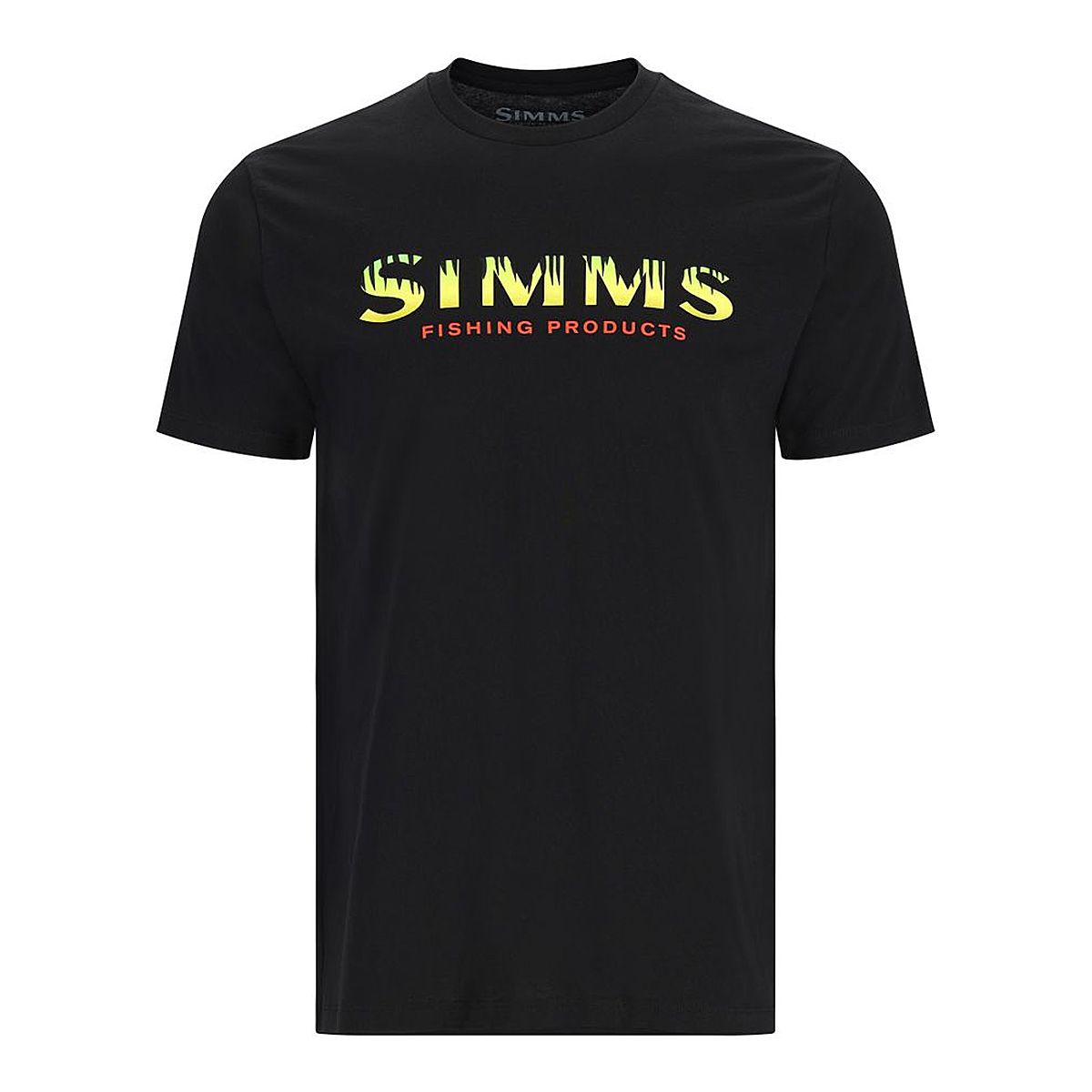 Футболка Simms Logo T-Shirt Black Neon S фото 2