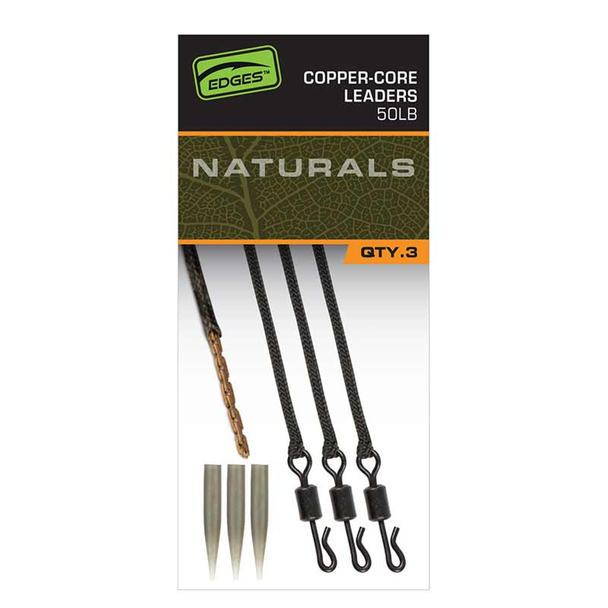 Монтаж Fox Edges Naturals Copper-Core Leaders 50lb