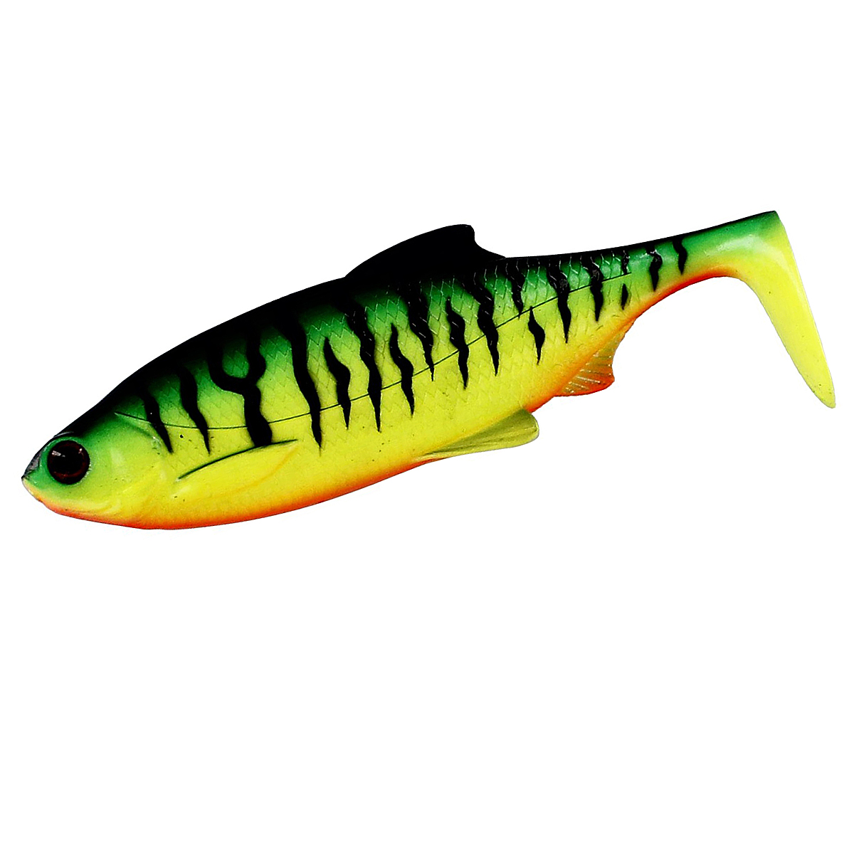 Силикон Westin Ricky the Roach Shadtail 18cm 85g #Firetiger
