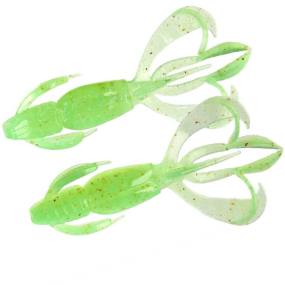 Силикон Keitech Crazy Flapper 2" ea#19 Electric Chart Shad