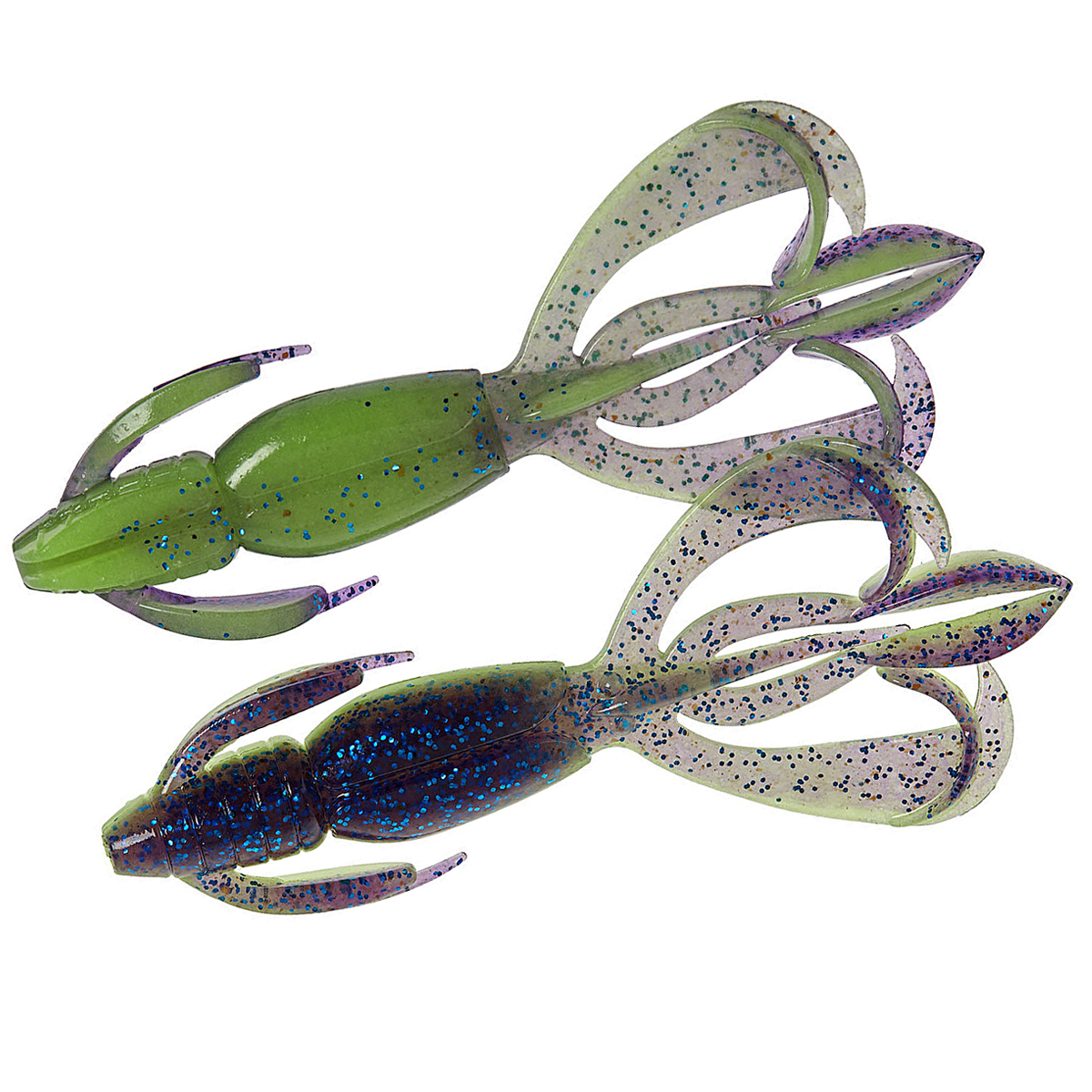 Силікон Keitech Crazy Flapper 2" pal#06 Violet Lime Berry