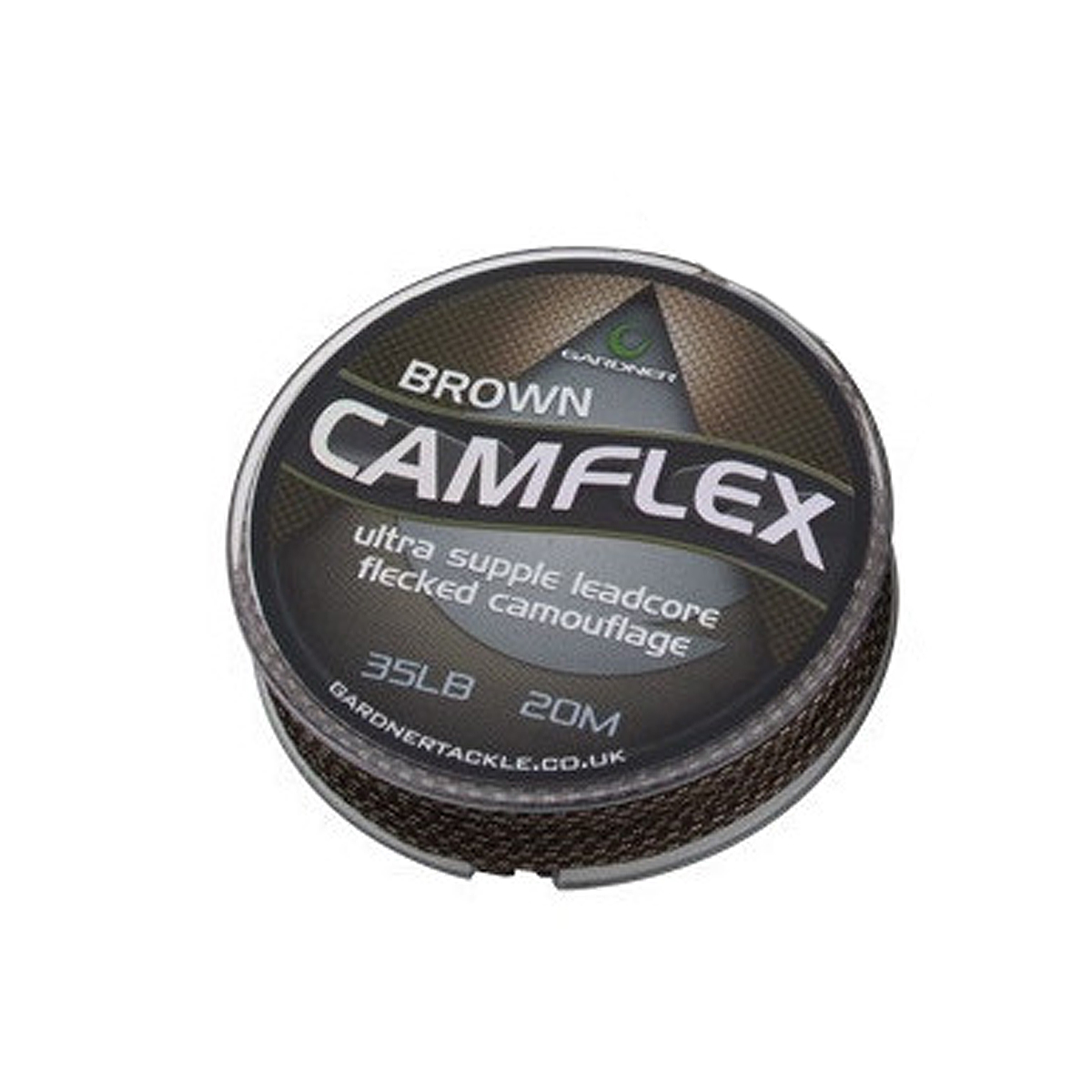 Лидкор Gardner Leadcore Camflex 35Ib 15.9kg 20m Camo brown