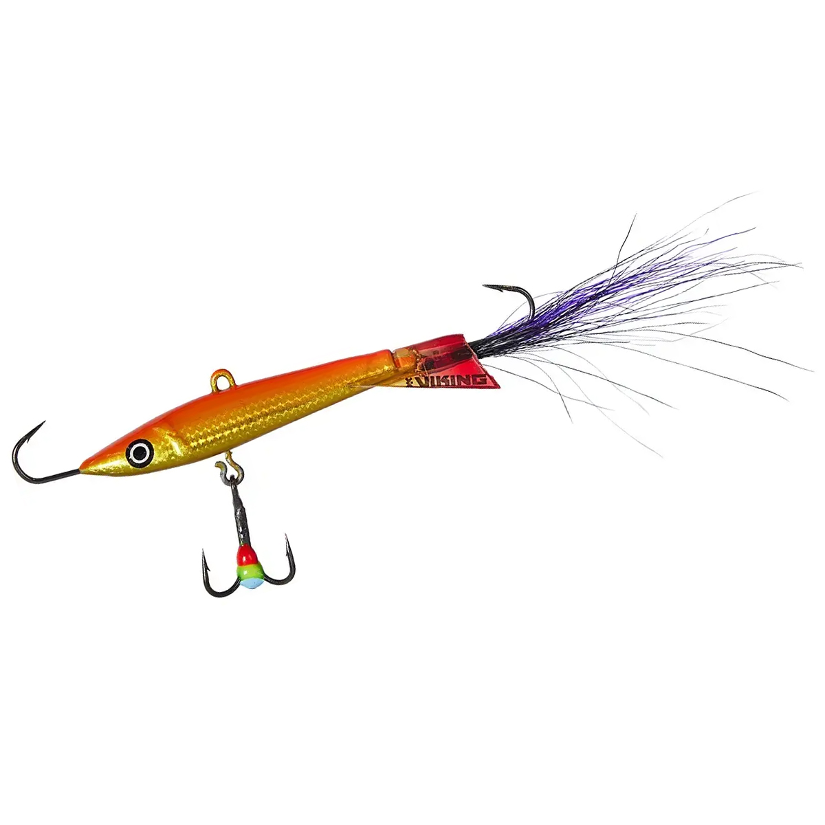 Балансир Viking Fishing Yeti Ice Jig 90mm 46g #08 Candle Flame