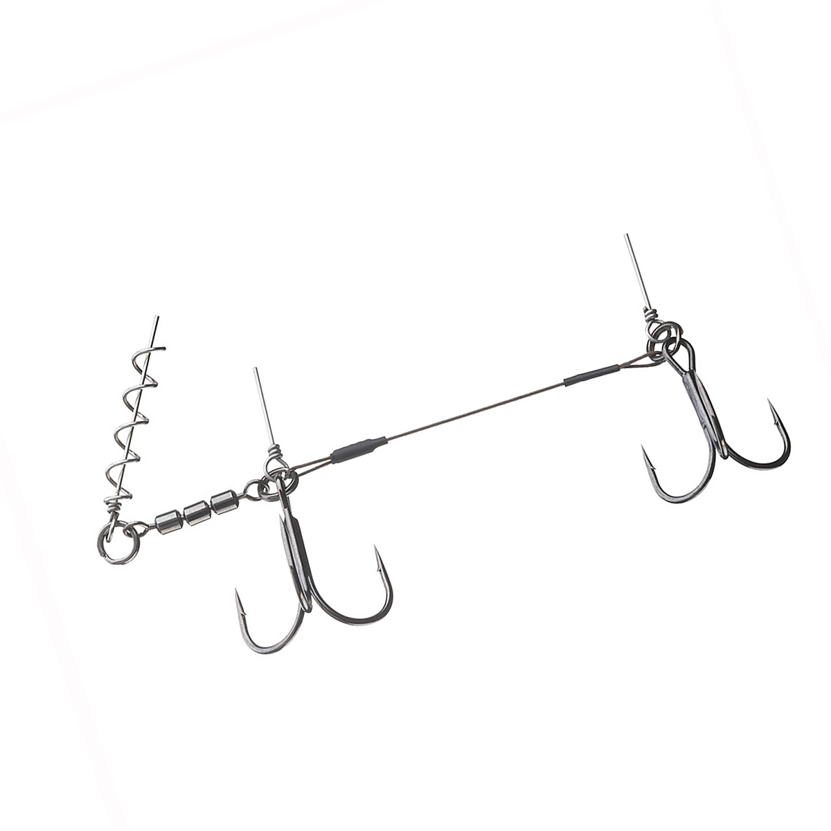 Стингер Daiwa Prorex Screw-In Shallow Rig M 18-25cm 31.7kg #2/0, #1/0 1pc