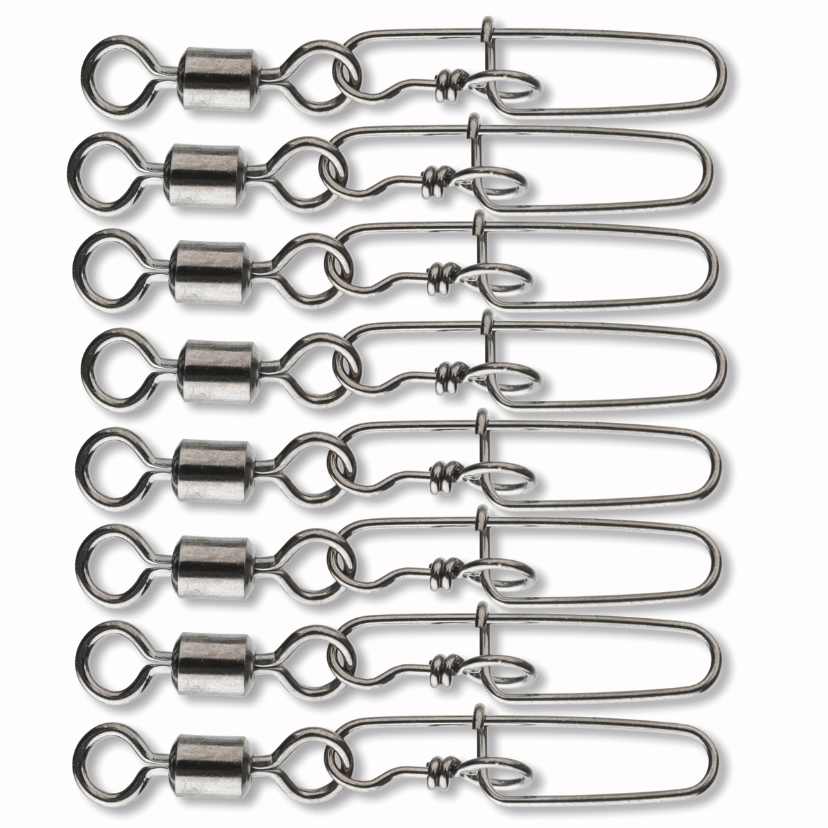 Вертлюжок з застібкою Daiwa Super Safe Lure Swivel Type II №1/0 55kg 8pcs