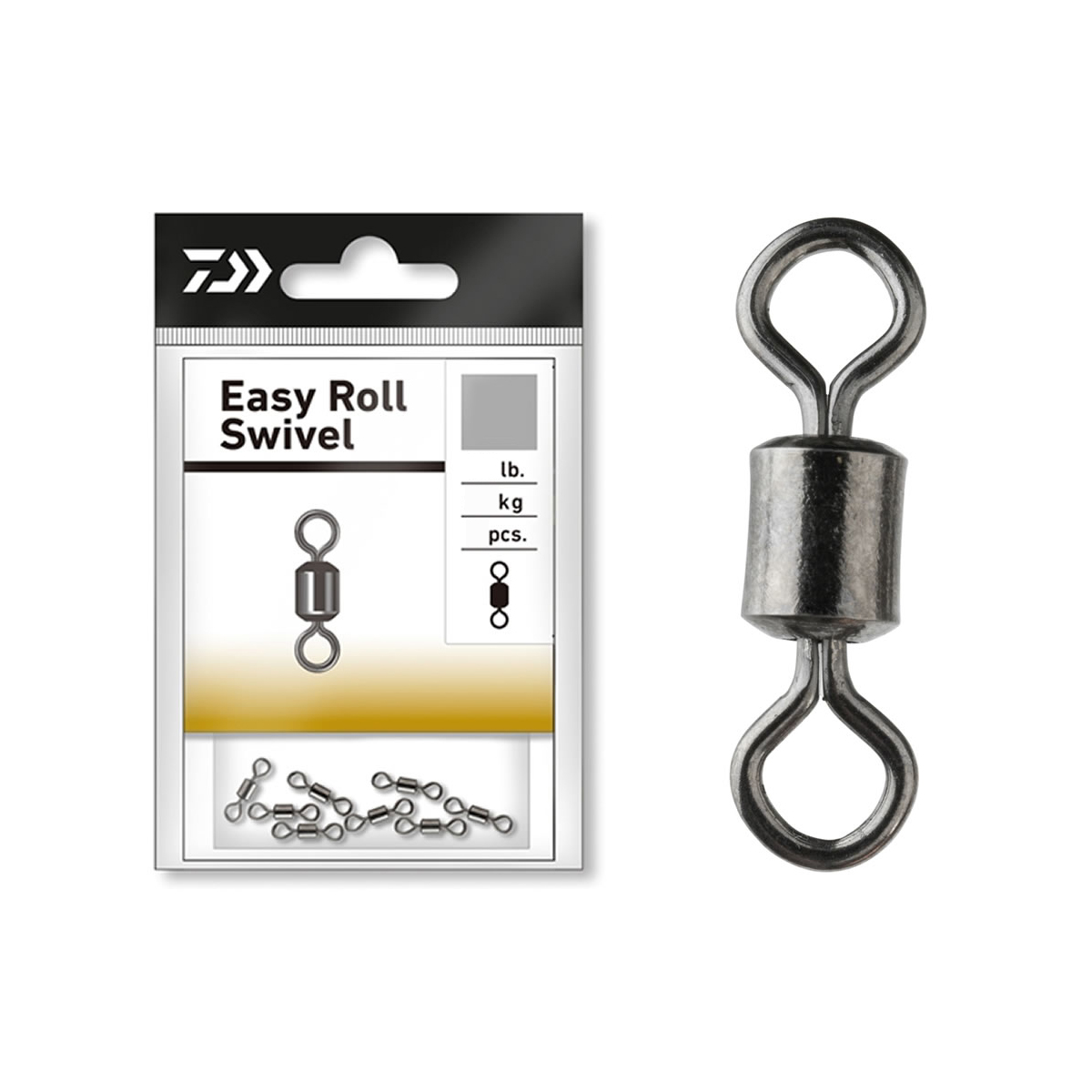Вертлюжок Daiwa Easy Roll Swivel №8 19kg 10pcs