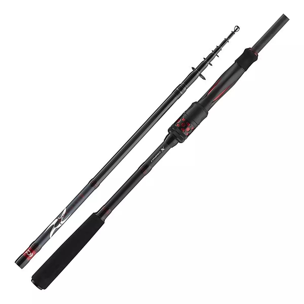 Спиннинг телескоп. Daiwa 24 Ninja X-Compact Spin 2.45m 15-50g фото 2
