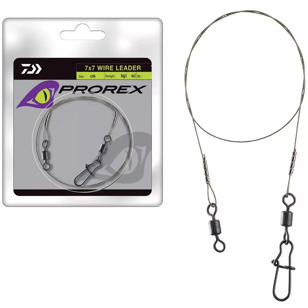 Поводок Daiwa Prorex Titanium Wire Leader 20cm 12kg