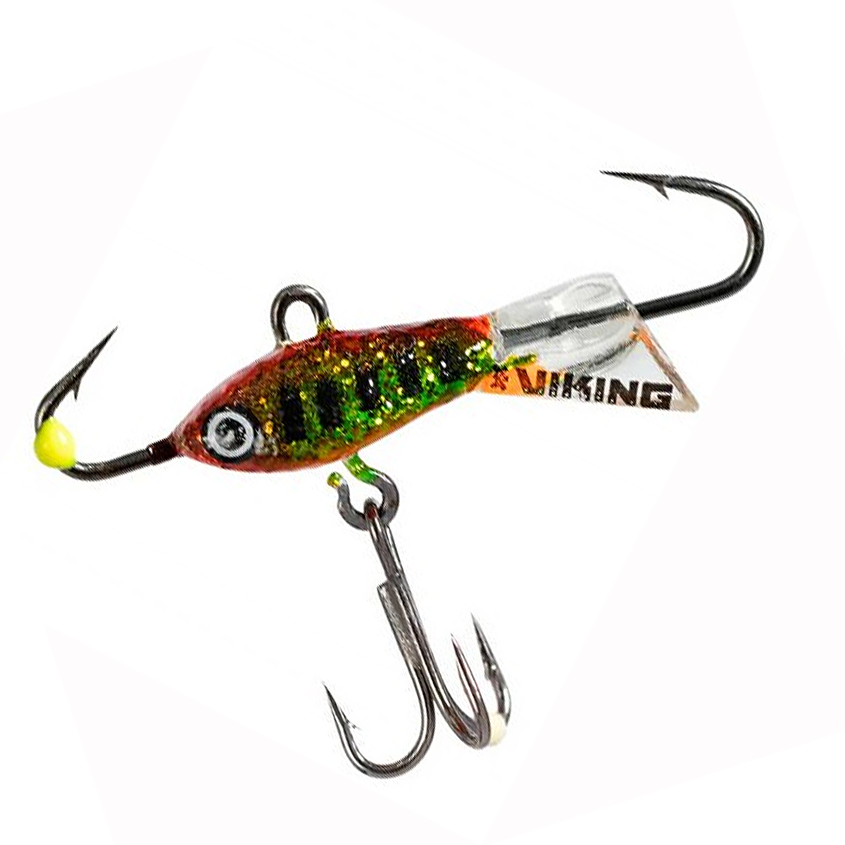 Балансир Viking Fishing Yeti Ice Jig 20mm 3g #17 Brown Perch