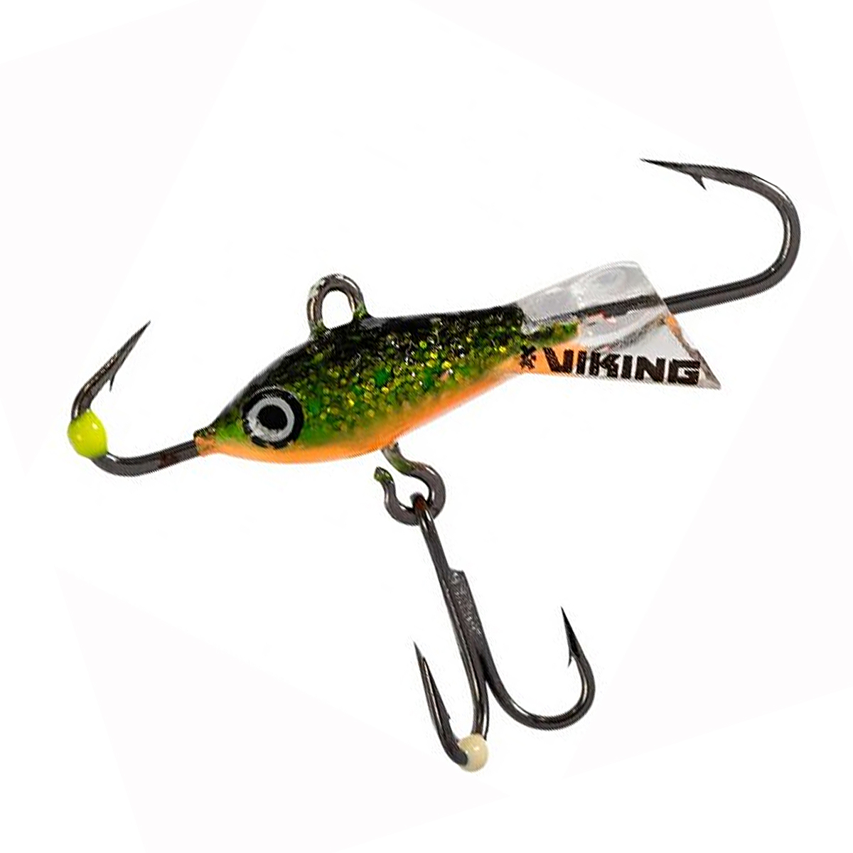 Балансир Viking Fishing Yeti Ice Jig 20mm 3g #18 Golden Green