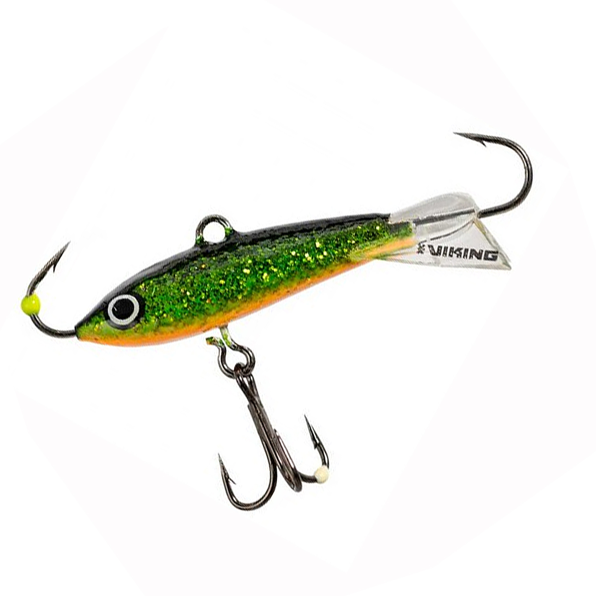 Балансир Viking Fishing Yeti Ice Jig 30mm 5g #18 Golden Green