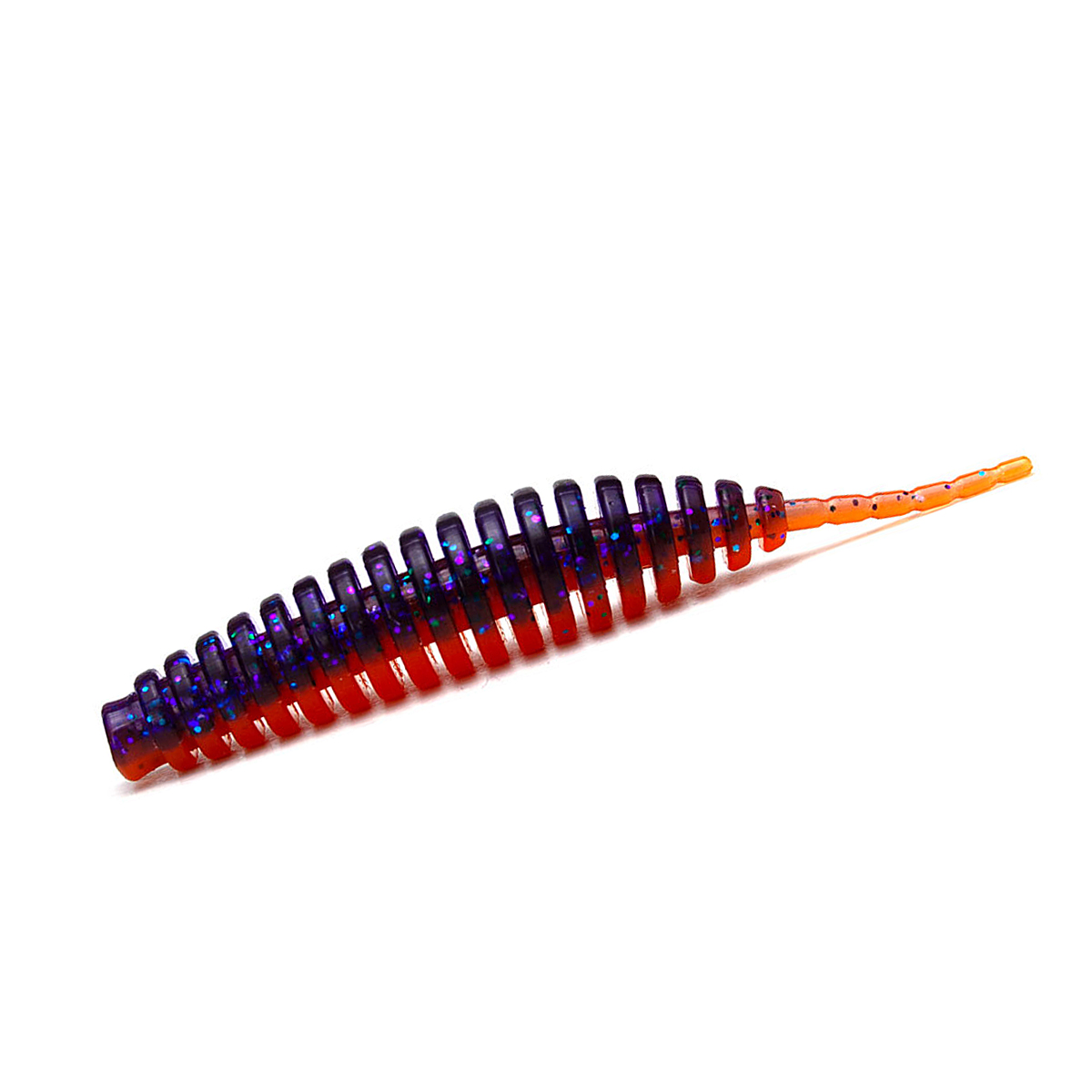 Силикон FishUp Tanta 2.5" 8pc #207 Dark Violet/Orange