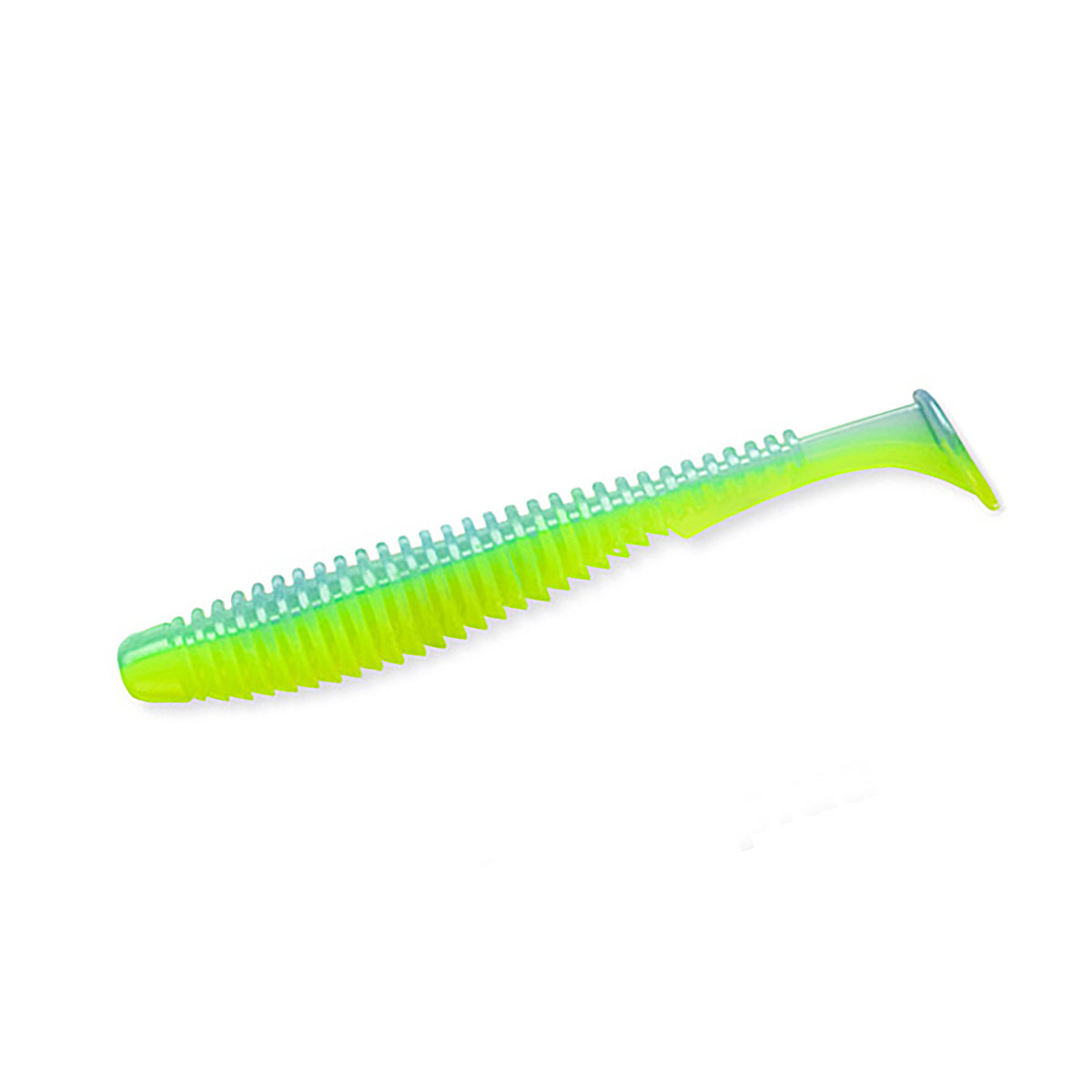 Силикон FishUp U-Shad 3.5" 8pc #206 Sky/Chartreuse
