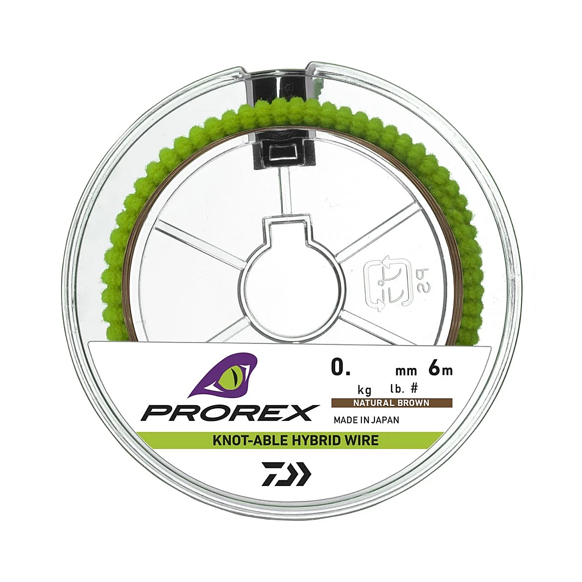 Поводочный материал Daiwa Prorex Hybrid Knotable Wire Brown 6m 2.9kg 0.226mm