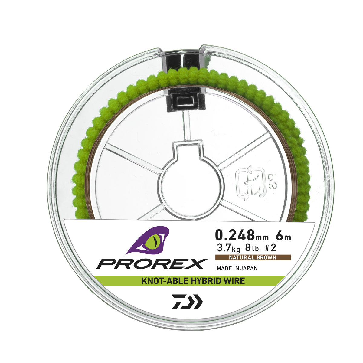 Поводочный материал Daiwa Prorex Hybrid Knotable Wire Brown 6m 3.7kg 0.248mm