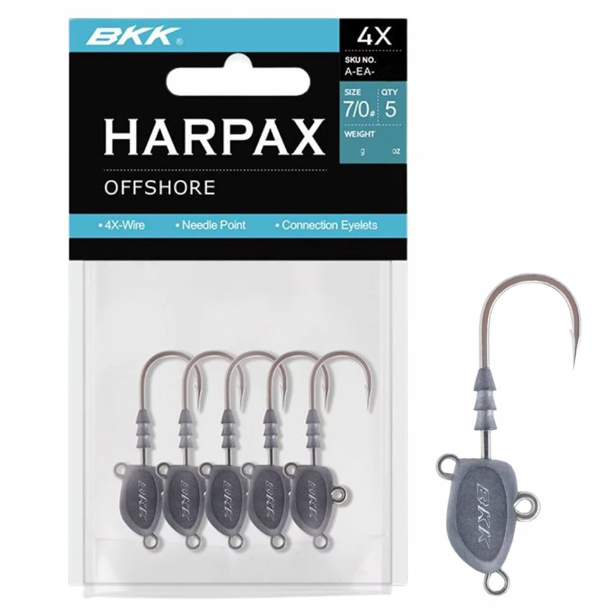 Джигголівка BKK Harpax Offshore 28g #7/0