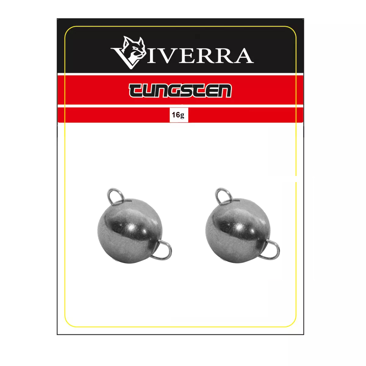Розбірна вольфрамова чебурашка Viverra 16g Natural (2шт)