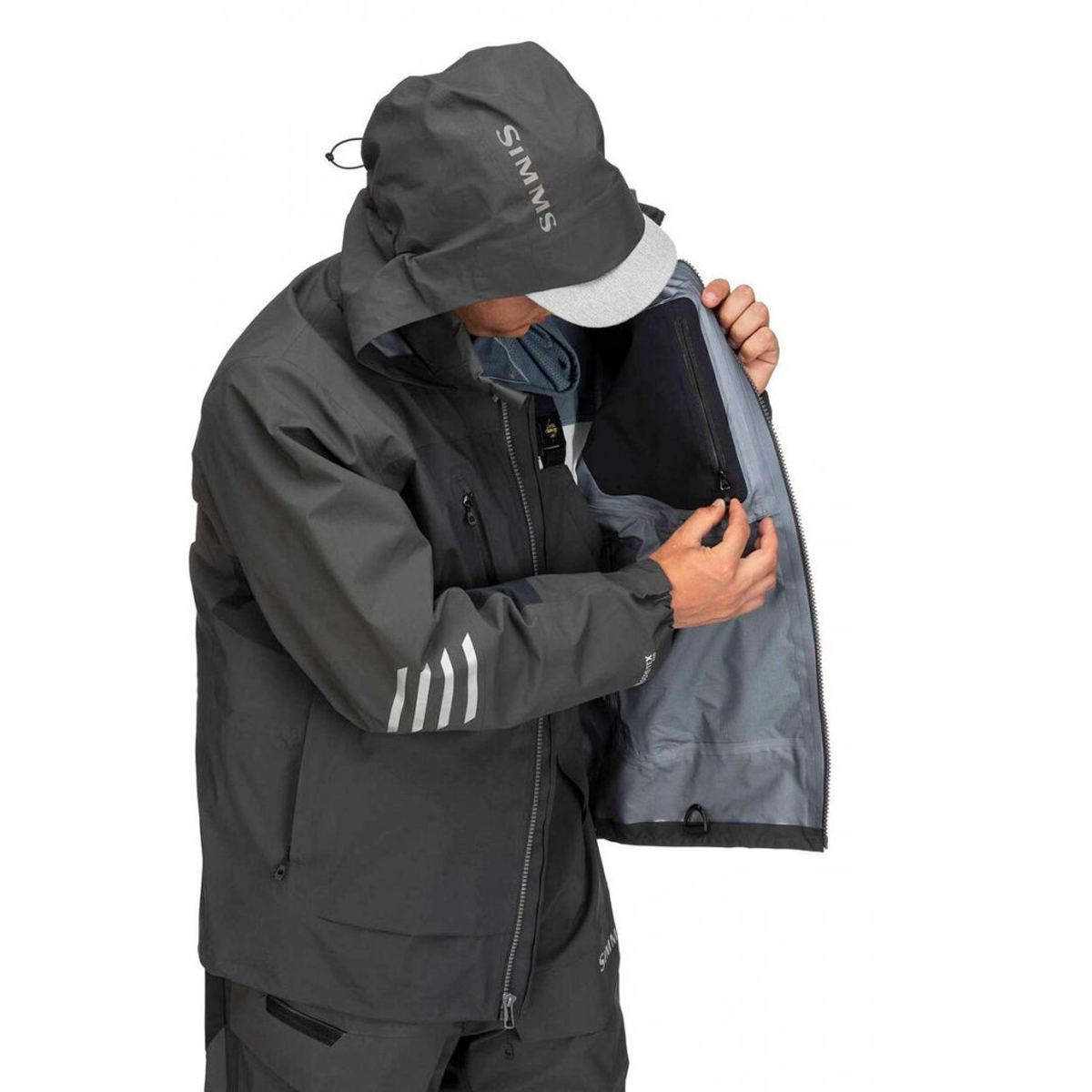 Куртка Simms ProDry Jacket Carbon XS фото 6