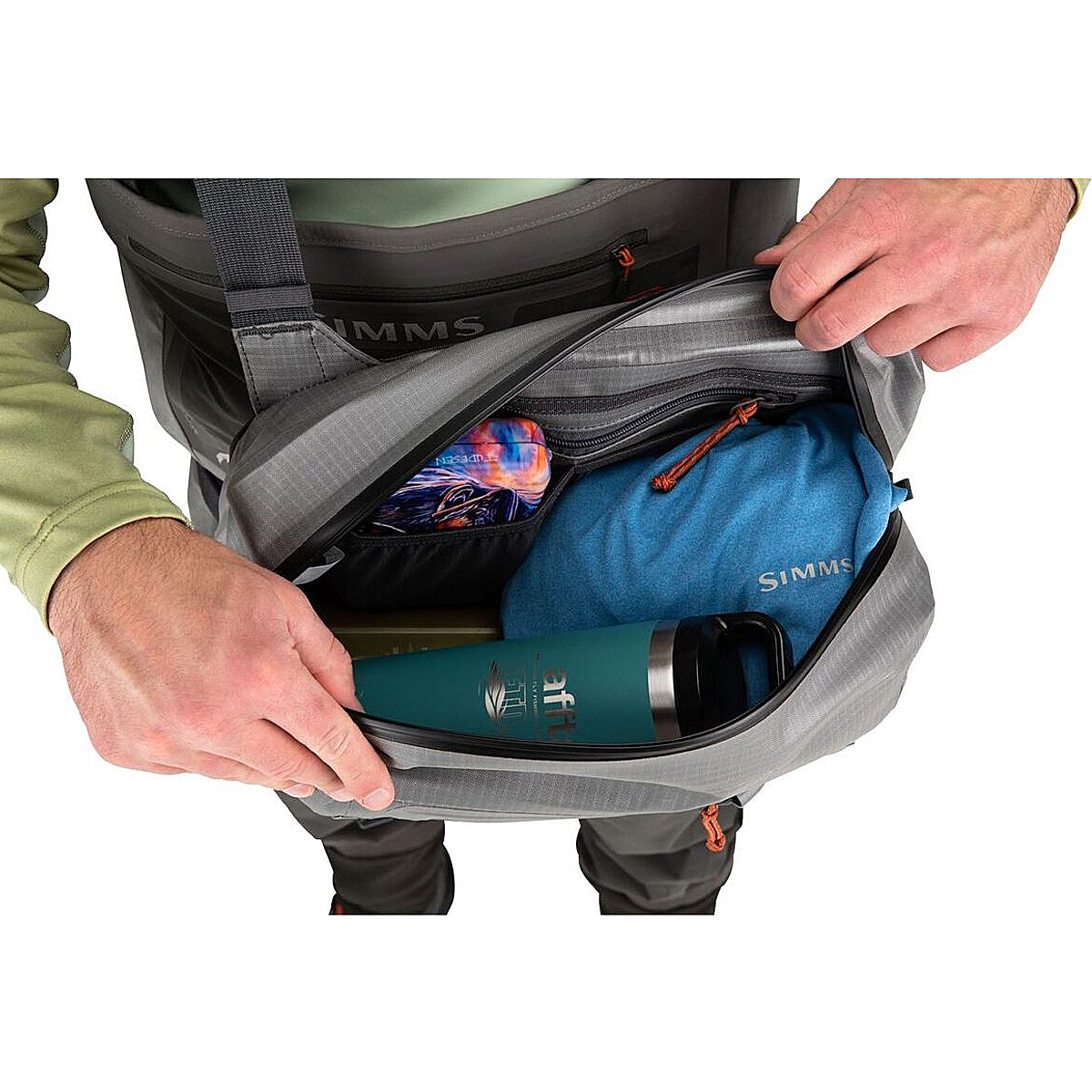 Сумка Simms Dry Creek Z Sling Pack Steel фото 6