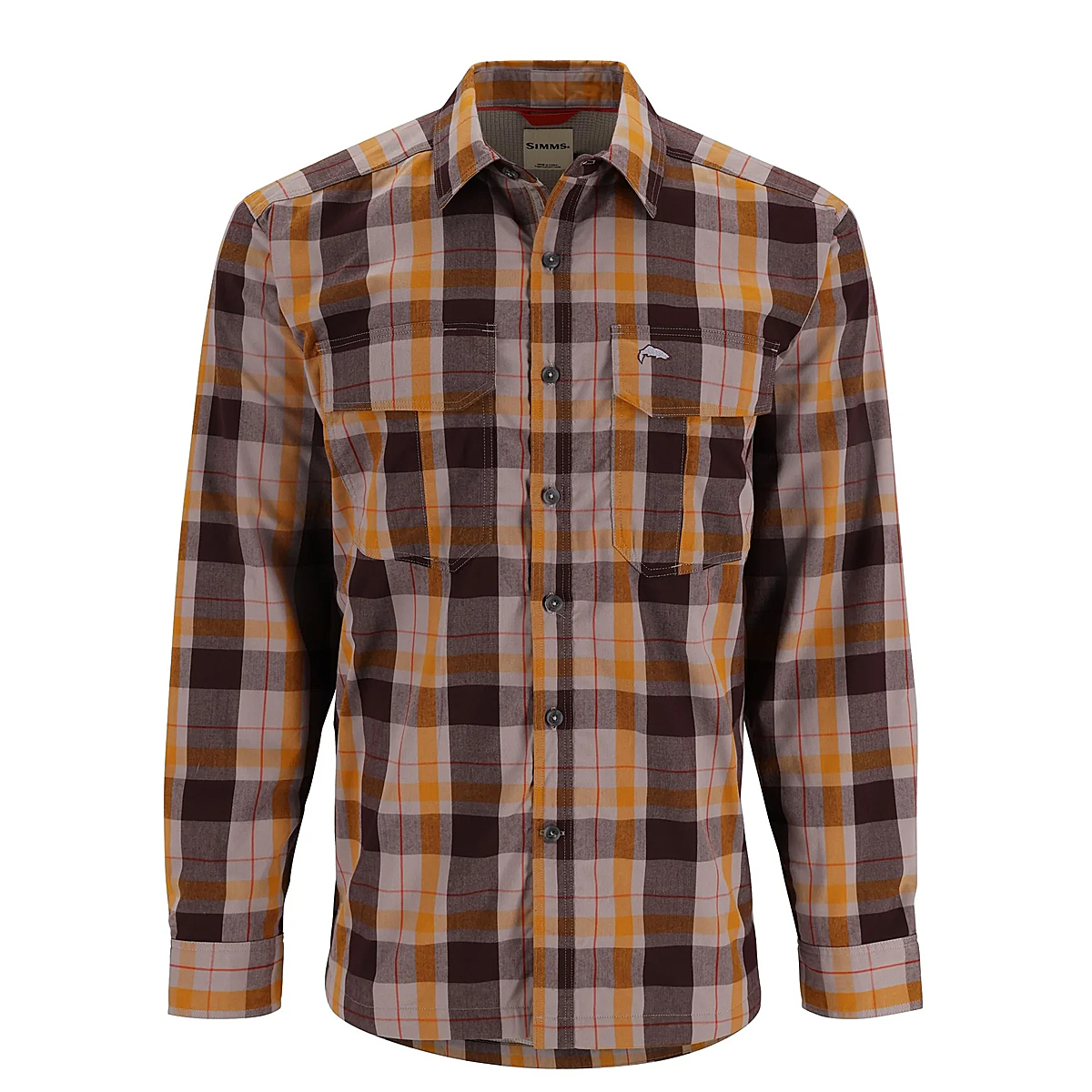 Сорочка Simms ColdWeather Shirt Dolomite Logan Plaid XL фото 2