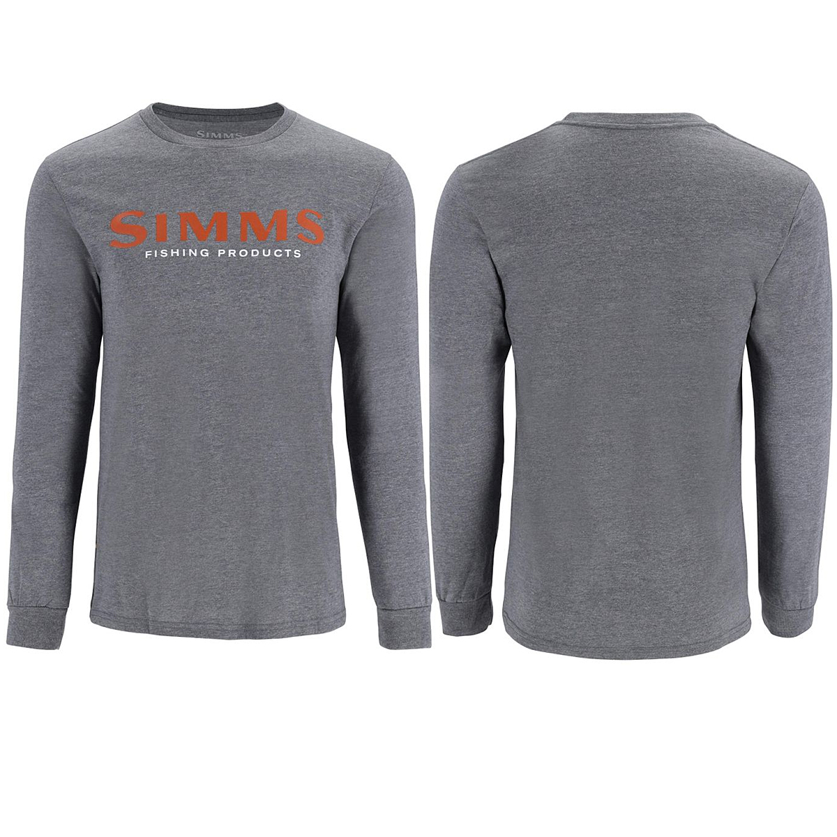 Реглан Simms Logo Shirt LS Athletic Heather XL